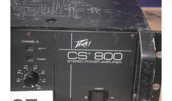 Stereo Power Amplifier PEAVEY, type CS800, werking niet gekend